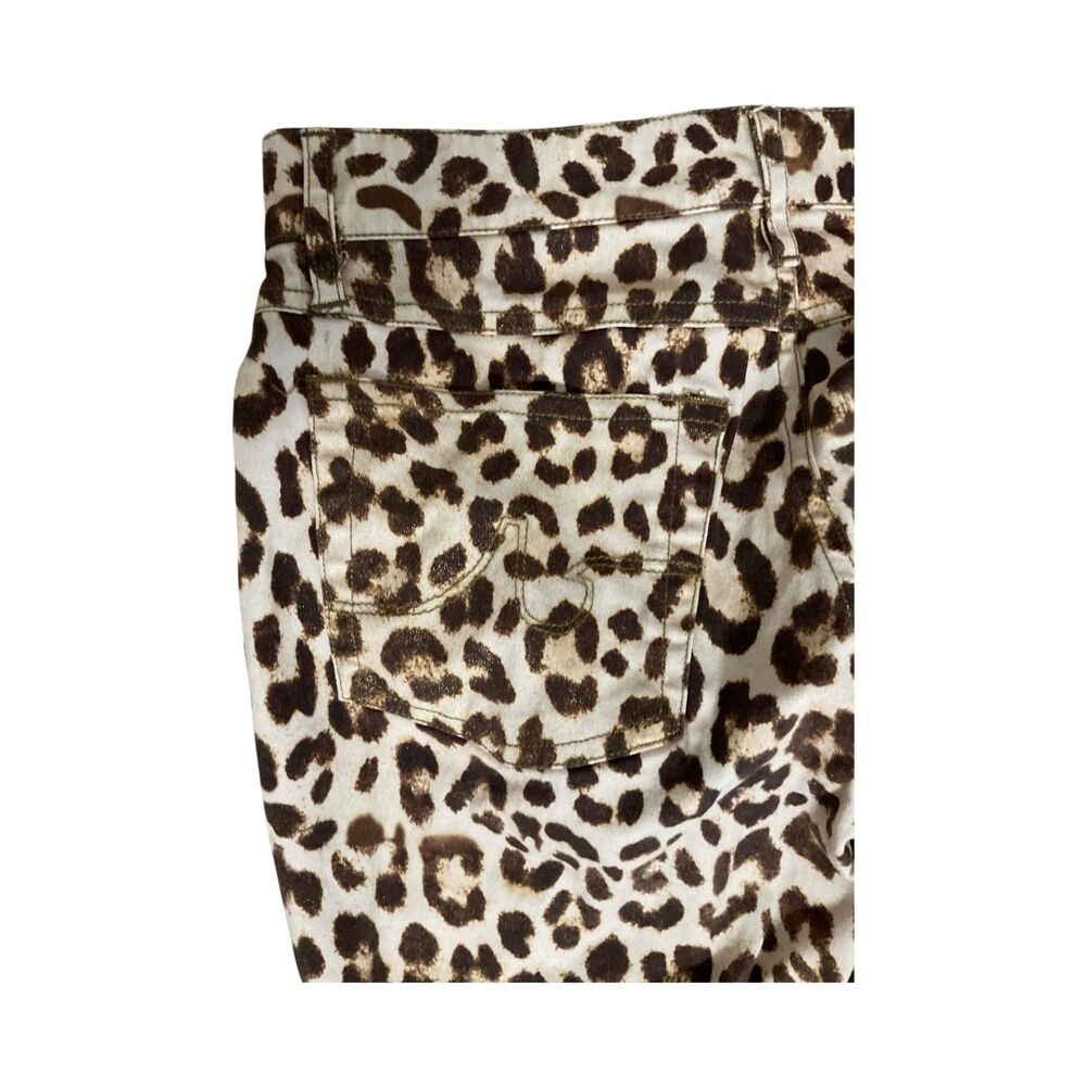 Boston Proper Animal Print Stretch Pants Size 4 - Picture 8 of 10